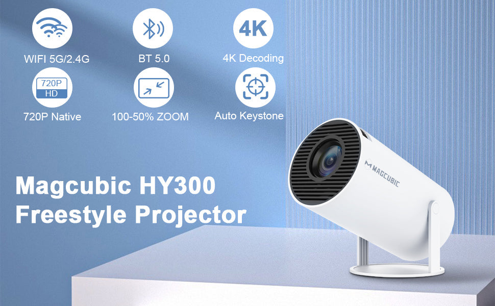 Affordable Home Cinema: The Magcubic HY300 Pro - Best Budget Projector Under $100