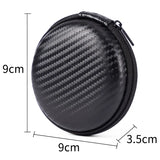 Portable Earphone Storage Bag Zipper Design