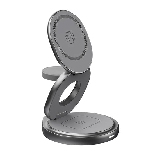 3 In 1 360° Magnetic Wireless Charger Fast Charging Station