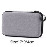 Portable Earphone Storage Bag Zipper Design