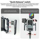 Universal Metal Phone Cage Stabilizer