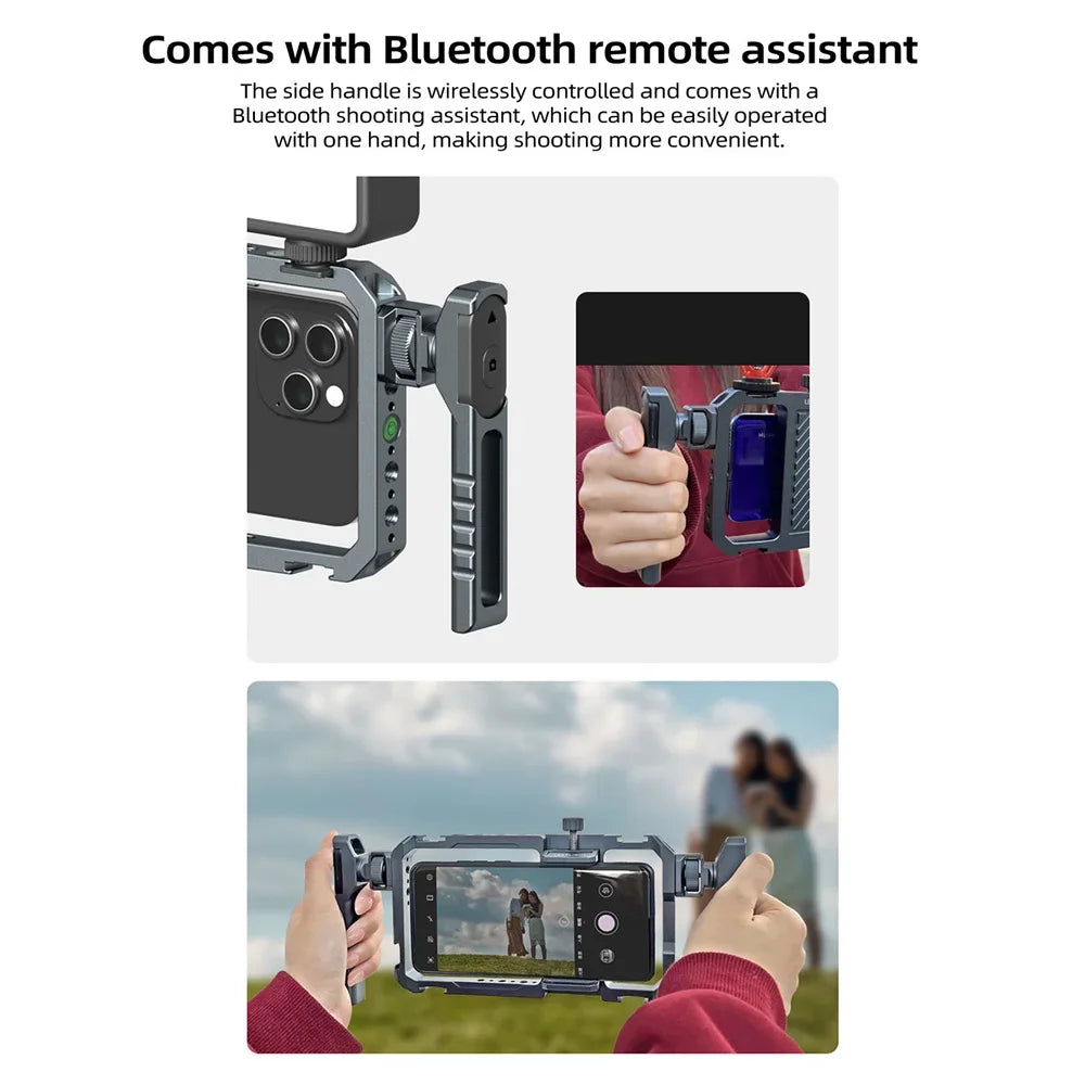 Universal Metal Phone Cage Stabilizer