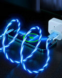 180 Degree LED Rotating Super Fast Data Cable