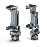 Aluminum Camera Hot Shoe Adapter Dual Cold Shoe