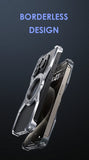 MagSafe Metal Phone Case Shockproof Rimless Design