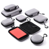 Portable Earphone Storage Bag Zipper Design