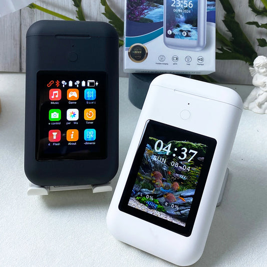 2in1 HiFi Stereo Earbuds Power Bank Touch Screen