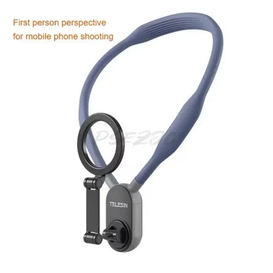 Portable Neck Phone Holder Magnetic Release