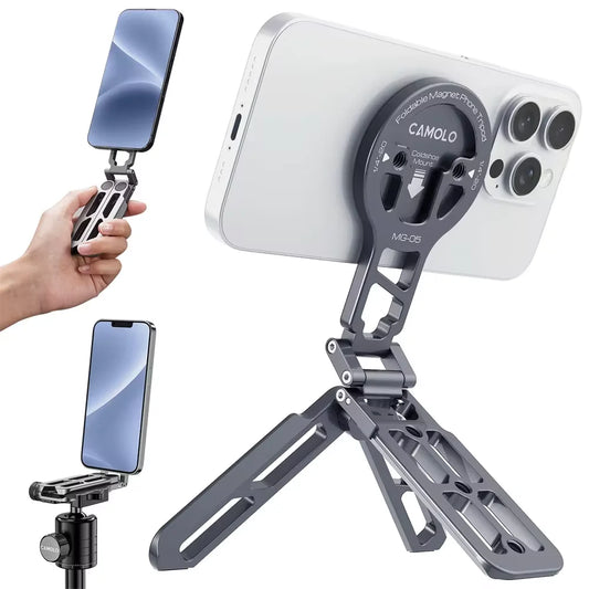 Aluminum Magnetic Selfie Stick Tripod Arca Plate