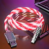 180 Degree LED Rotating Super Fast Data Cable