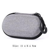 Portable Earphone Storage Bag Zipper Design