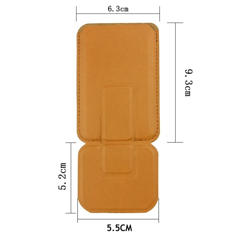 Magnetic Leather Wallet Case Kickstand Card Holder