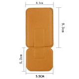 Magnetic Leather Wallet Case Kickstand Card Holder