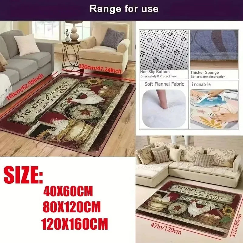3D Geometric Carpet Large Area Bedroom Gaming