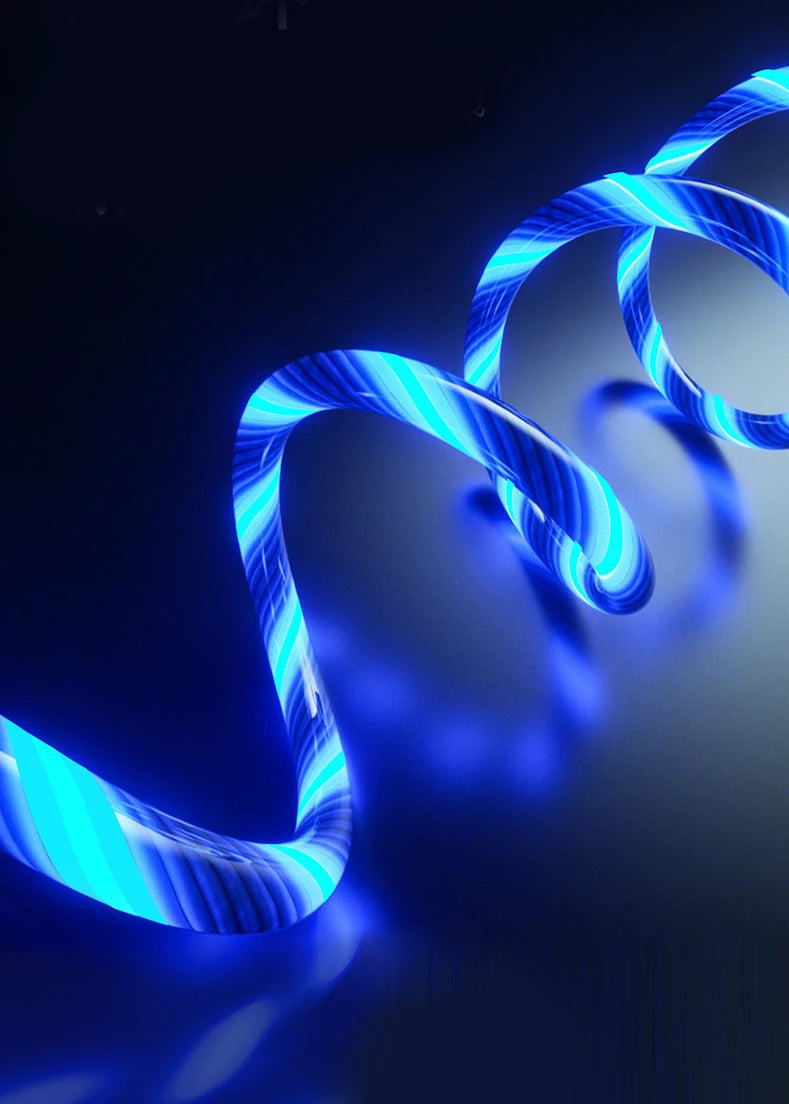 180 Degree LED Rotating Super Fast Data Cable