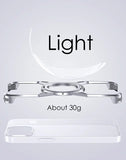 MagSafe Metal Phone Case Shockproof Rimless Design