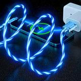 180 Degree LED Rotating Super Fast Data Cable