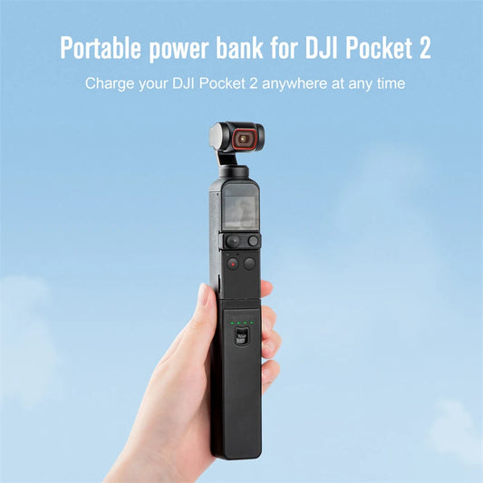 Osmo Pocket 2 Portable Power Bank 3200mAh Battery Handheld Charging Grip