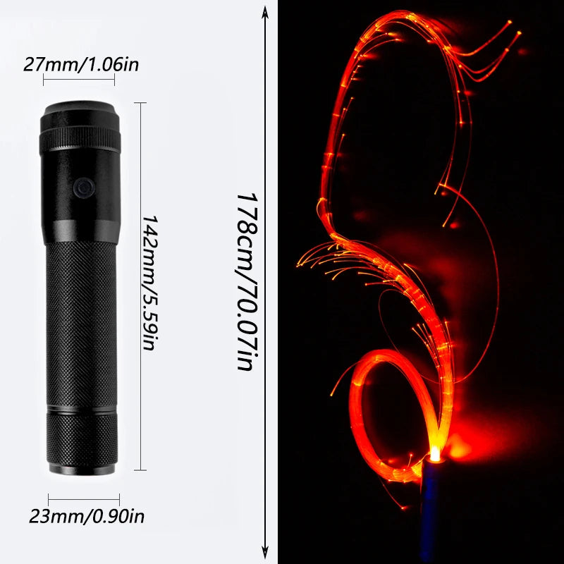 LED USB Rechargeable Light-up Whip