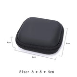 Portable Earphone Storage Bag Zipper Design