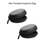 Portable Earphone Storage Bag Zipper Design