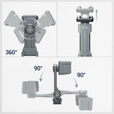 Aluminum Camera Hot Shoe Adapter Dual Cold Shoe