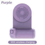 Magnetic Camera Handle Bluetooth Phone Grip Photo Bracket Anti-shake Selfie Device