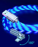 180 Degree LED Rotating Super Fast Data Cable
