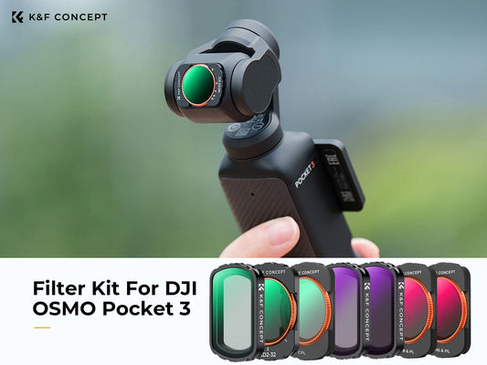 DJI Osmo Pocket 3 Filter Kit UV CPL ND Black Mist Wide Angle