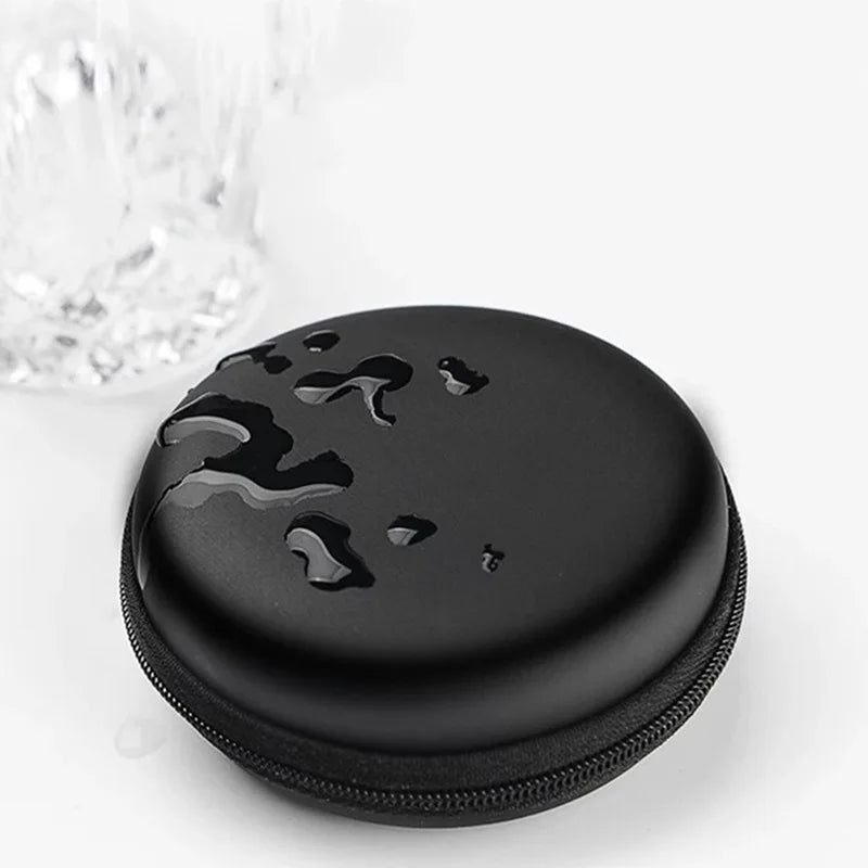 Portable Earphone Storage Bag Zipper Design