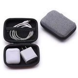 Portable Earphone Storage Bag Zipper Design