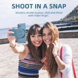 Magnetic Camera Handle Bluetooth Phone Grip Photo Bracket Anti-shake Selfie Device