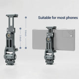 Aluminum Camera Hot Shoe Adapter Dual Cold Shoe