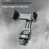 Aluminum Camera Hot Shoe Adapter Dual Cold Shoe