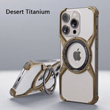 MagSafe Metal Phone Case Shockproof Rimless Design