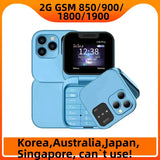 i16 Pro Flip Phone Dual SIM MP3 Flashlight
