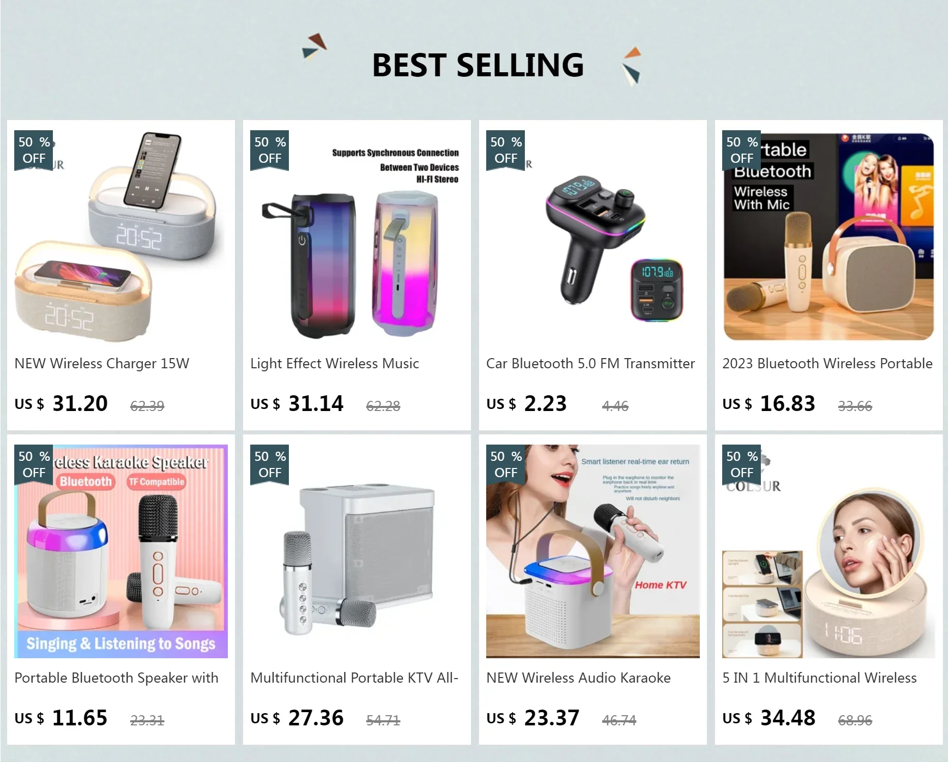 4-in-1 Qi Wireless Charging Earphone Audio Magnetic Charger Dock Mini Speaker Bluetooth