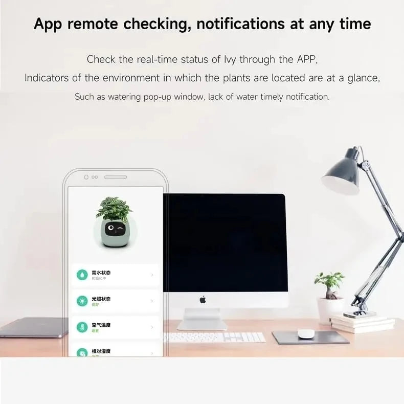 Ivy Smart Planter AI Powered Plant Care