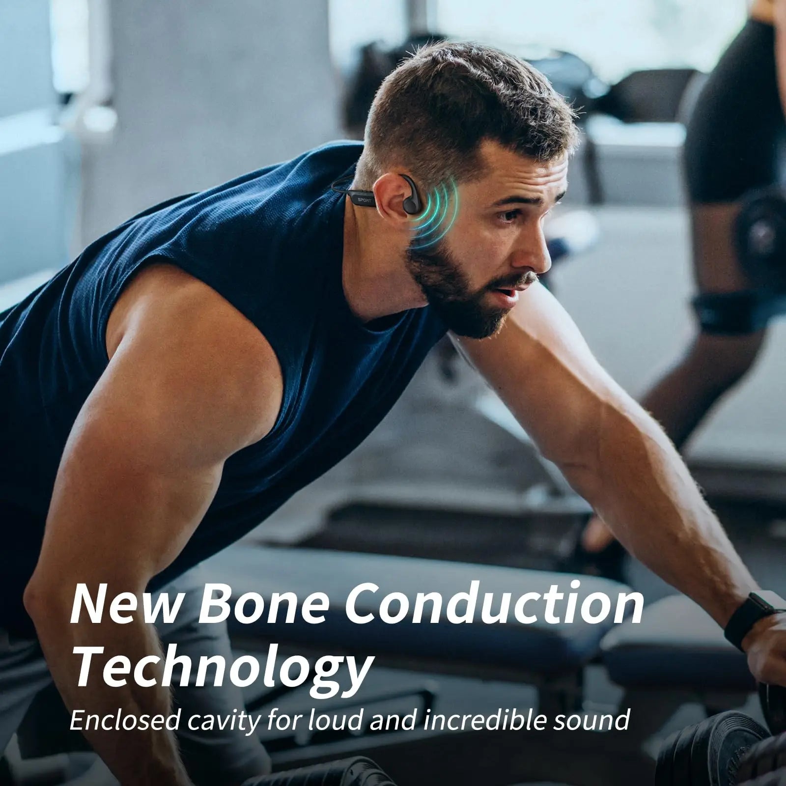 Shokz Open Ear Bone Conduction Bluetooth earphones