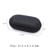 Portable Earphone Storage Bag Zipper Design