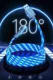 180 Degree LED Rotating Super Fast Data Cable