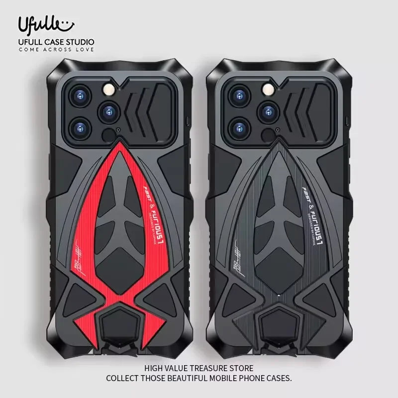 Heavy Duty Shockproof Armor Metal Phone Case