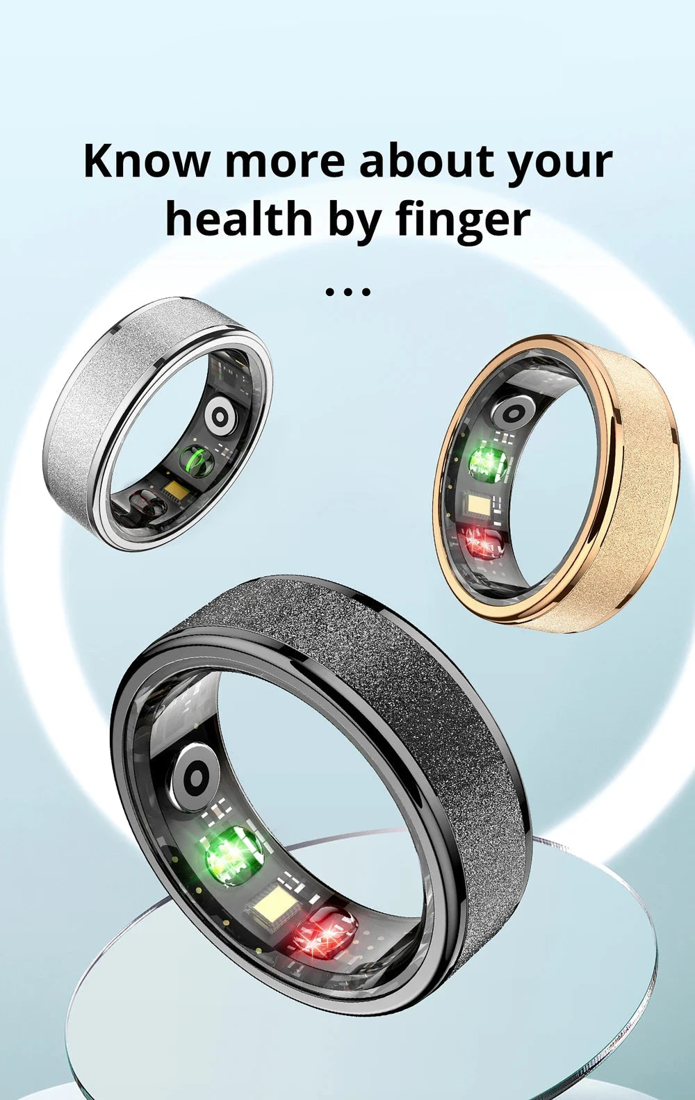 COLMI R10 Smart Ring Health Sleep Monitor Waterproof