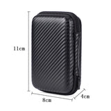 Portable Earphone Storage Bag Zipper Design
