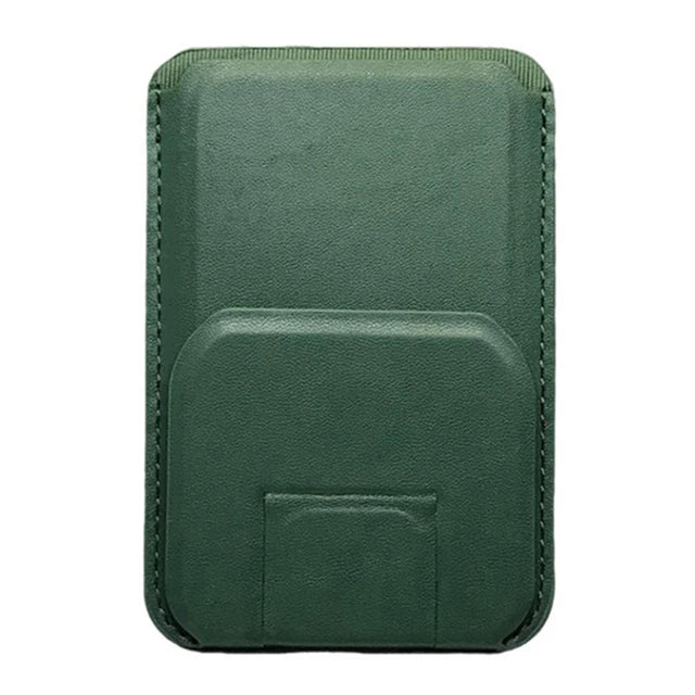 Magnetic Leather Wallet Case Kickstand Card Holder