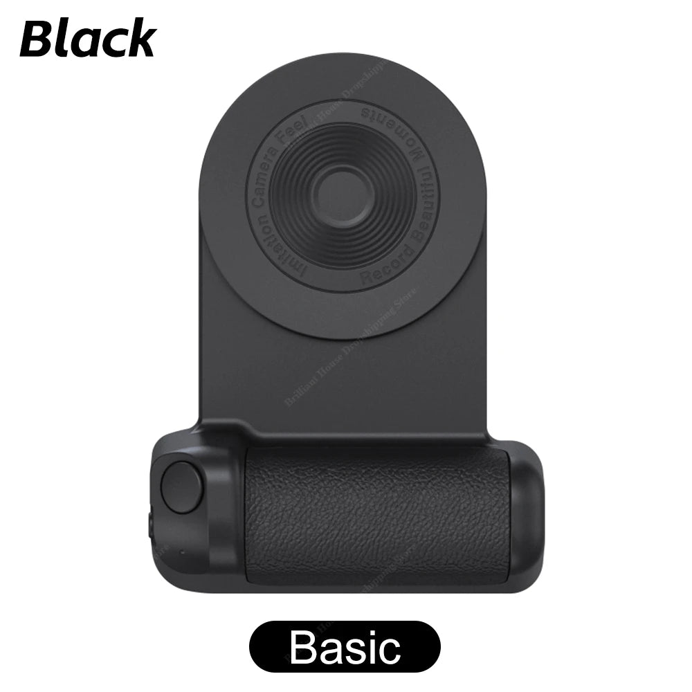 Magnetic Camera Handle Bluetooth Phone Grip Photo Bracket Anti-shake Selfie Device