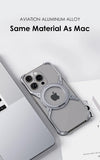 MagSafe Metal Phone Case Shockproof Rimless Design