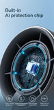 Mini Handheld Fan 100 Speeds LED Display