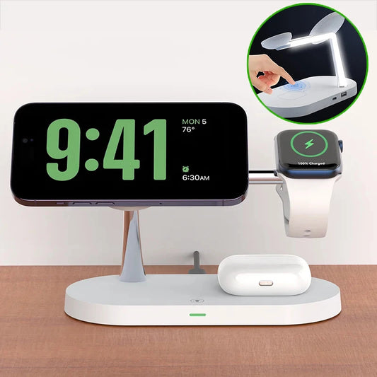 3 in 1 Magnetic Wireless Charger Stand