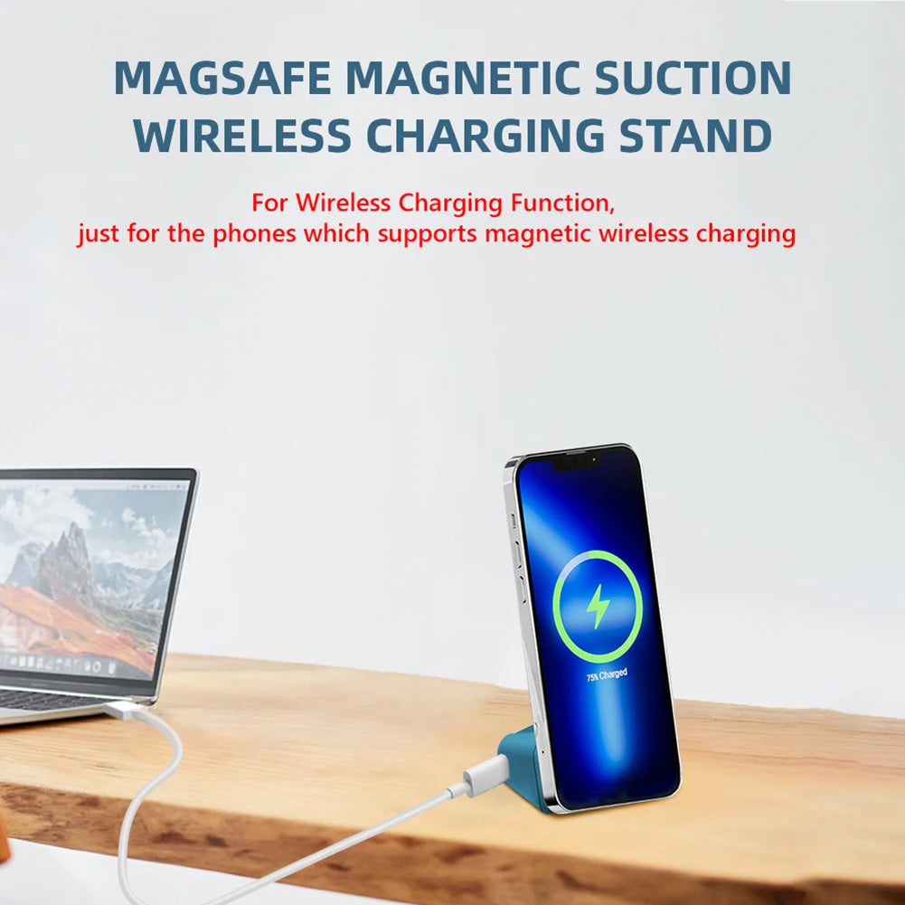 Magnetic Camera Handle Bluetooth Phone Grip Photo Bracket Anti-shake Selfie Device